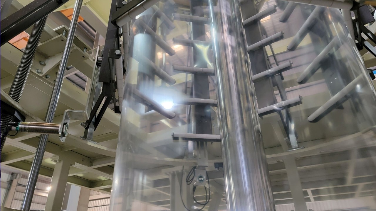 5-Layer Co-Extrusion Blown Film Line+IBC+Auto Air Ring+Film Thickness Scanner | CHYI YANG