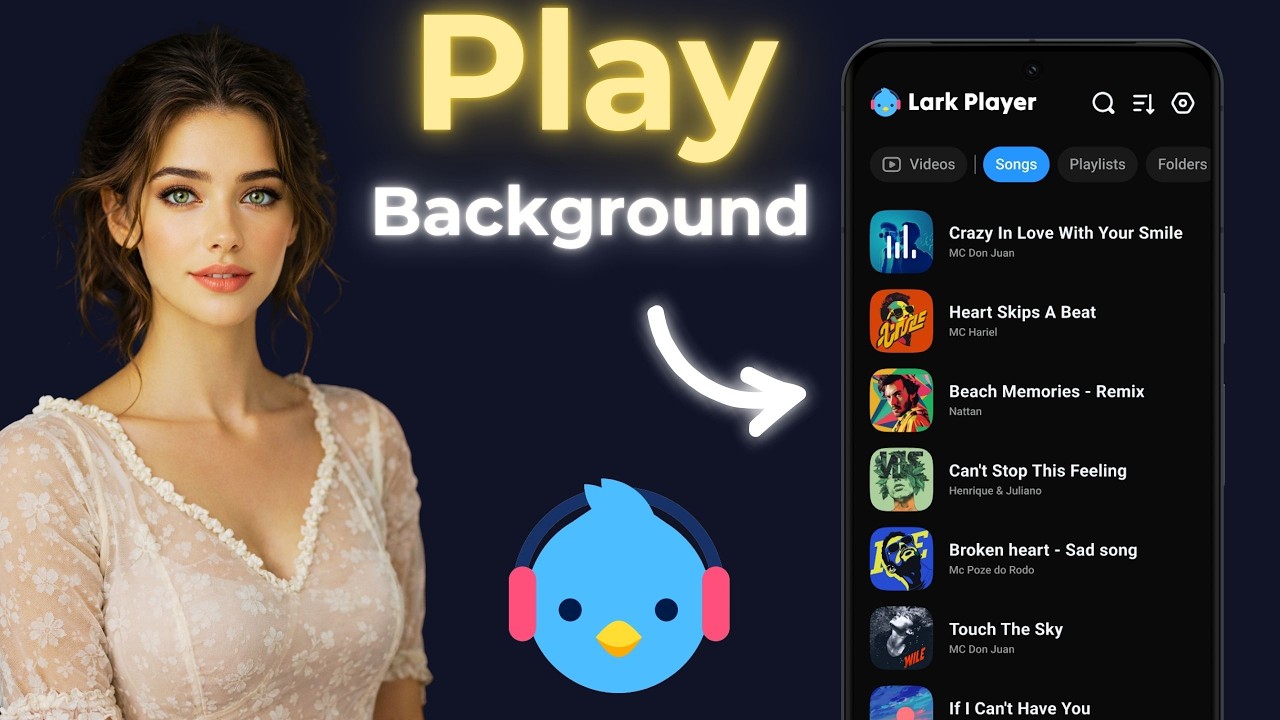 How To Lark Player Background Play
