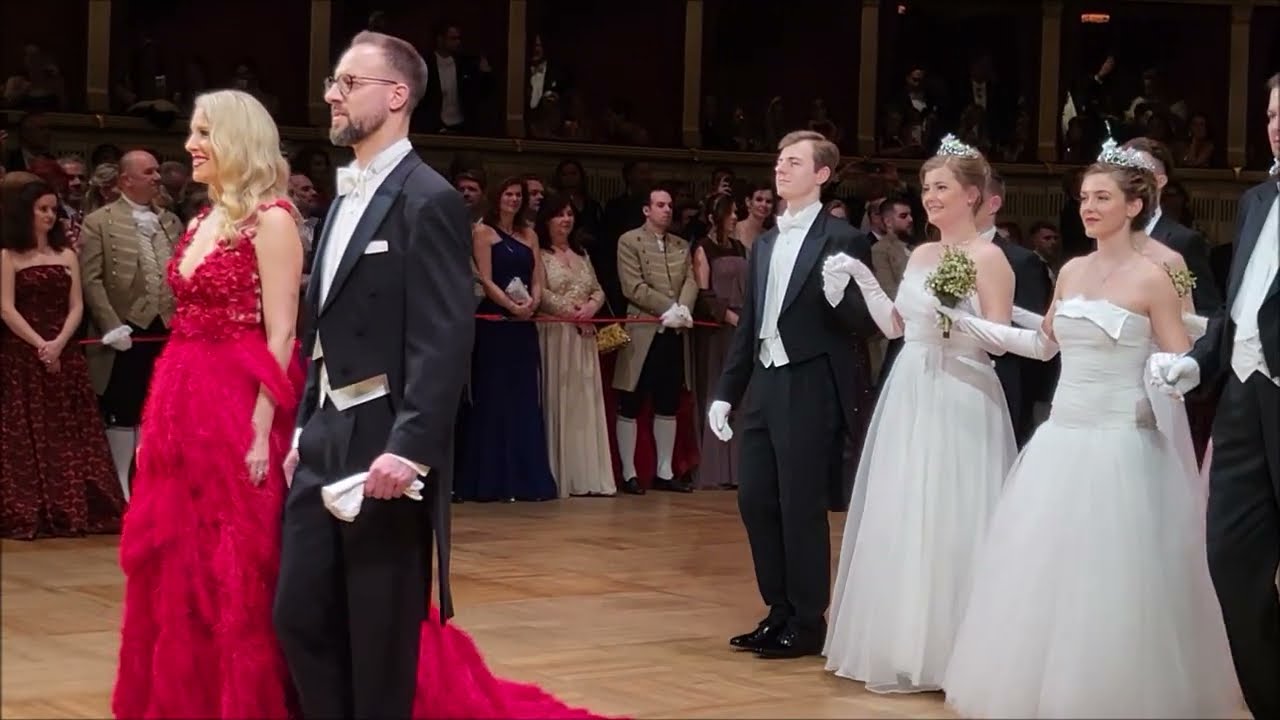 Opernball 2023 w Operze Wiedeńskiej w dniu 16.02.2023 Wiedeń