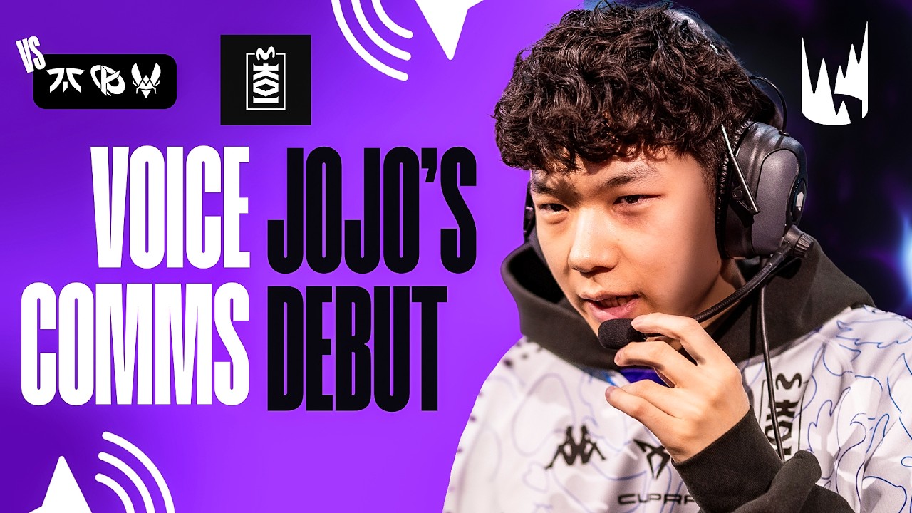 JOJOPYUN'S DEBUT IN LEC - Voice Comms Winter Week 1