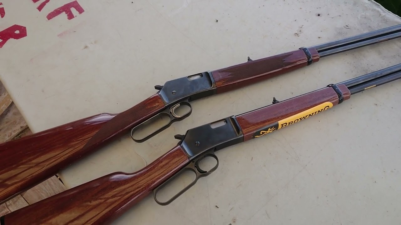 Browning BL22 regular vs micro midas. Level I vs level II. Side by side.
