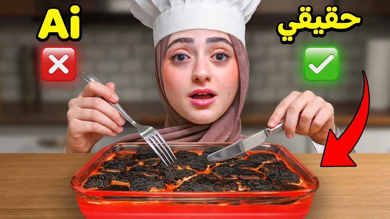 حولت أفكار الذكاء الإصطناعي إلى أكلات حقيقية !