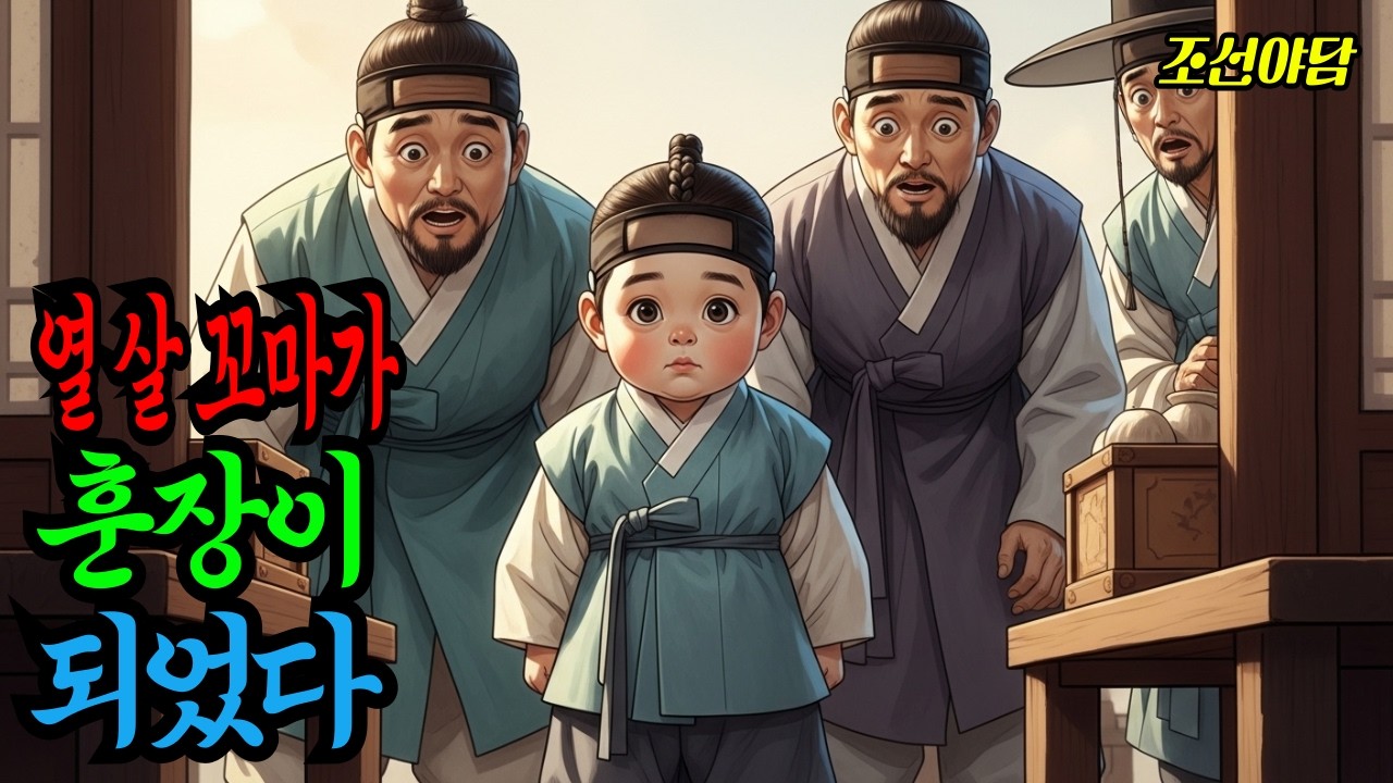 열 살 꼬마가 훈장이 되자 마을이 발칵 뒤집혔습니다/야담 실화 옛날이야기 전설 민담 설화 오이오북