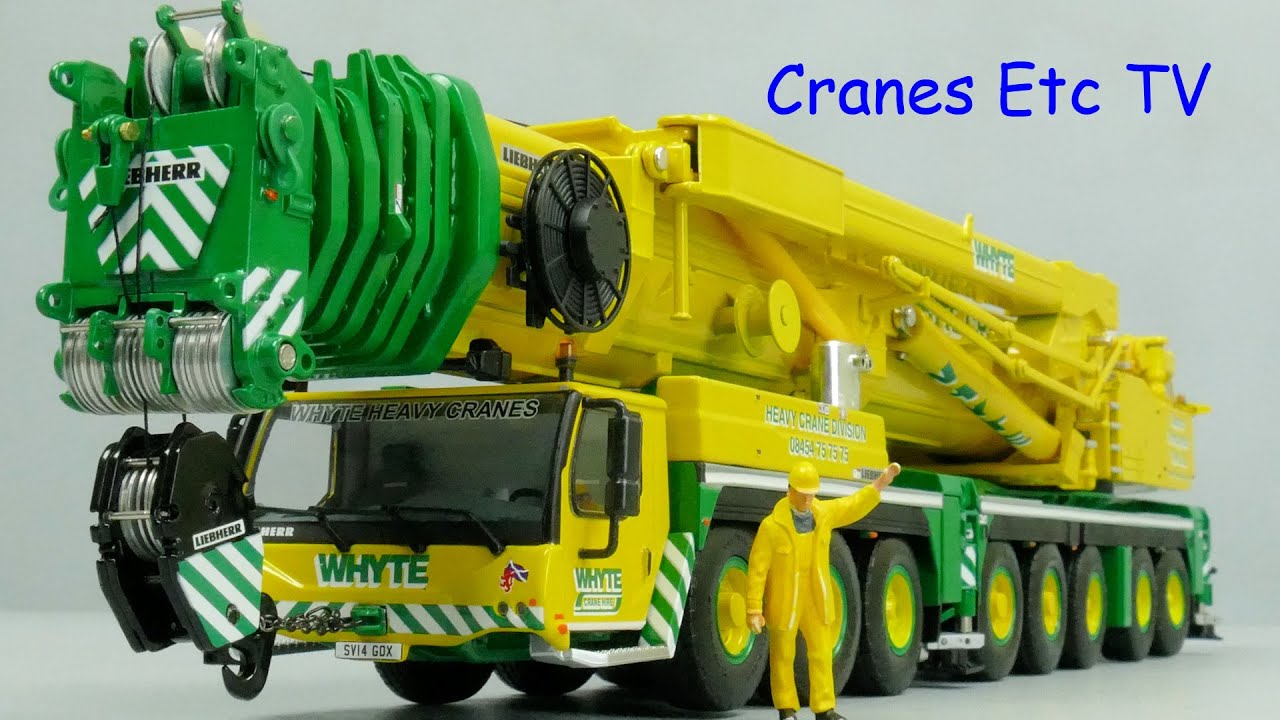 WSI Liebherr LTM 1500-8.1 'Whyte Crane Hire' by Cranes Etc TV