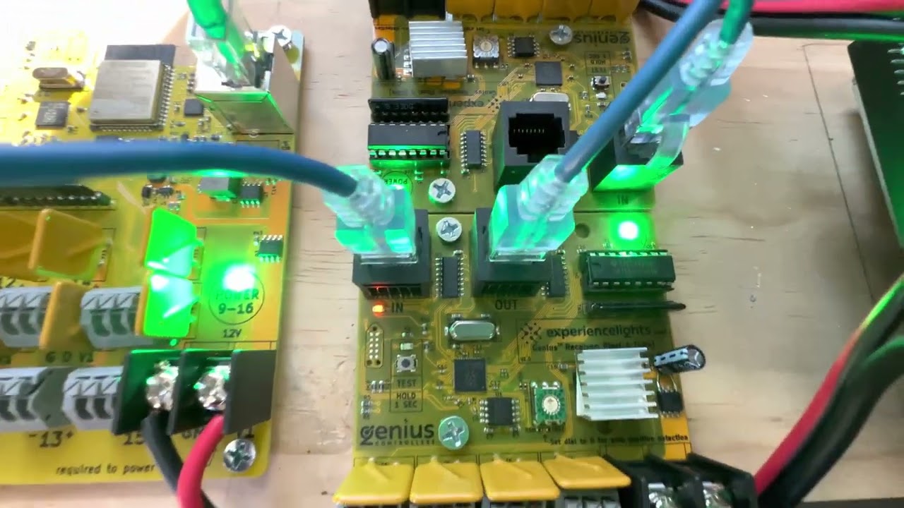 Experience Lights 16 port Genius Controller setup