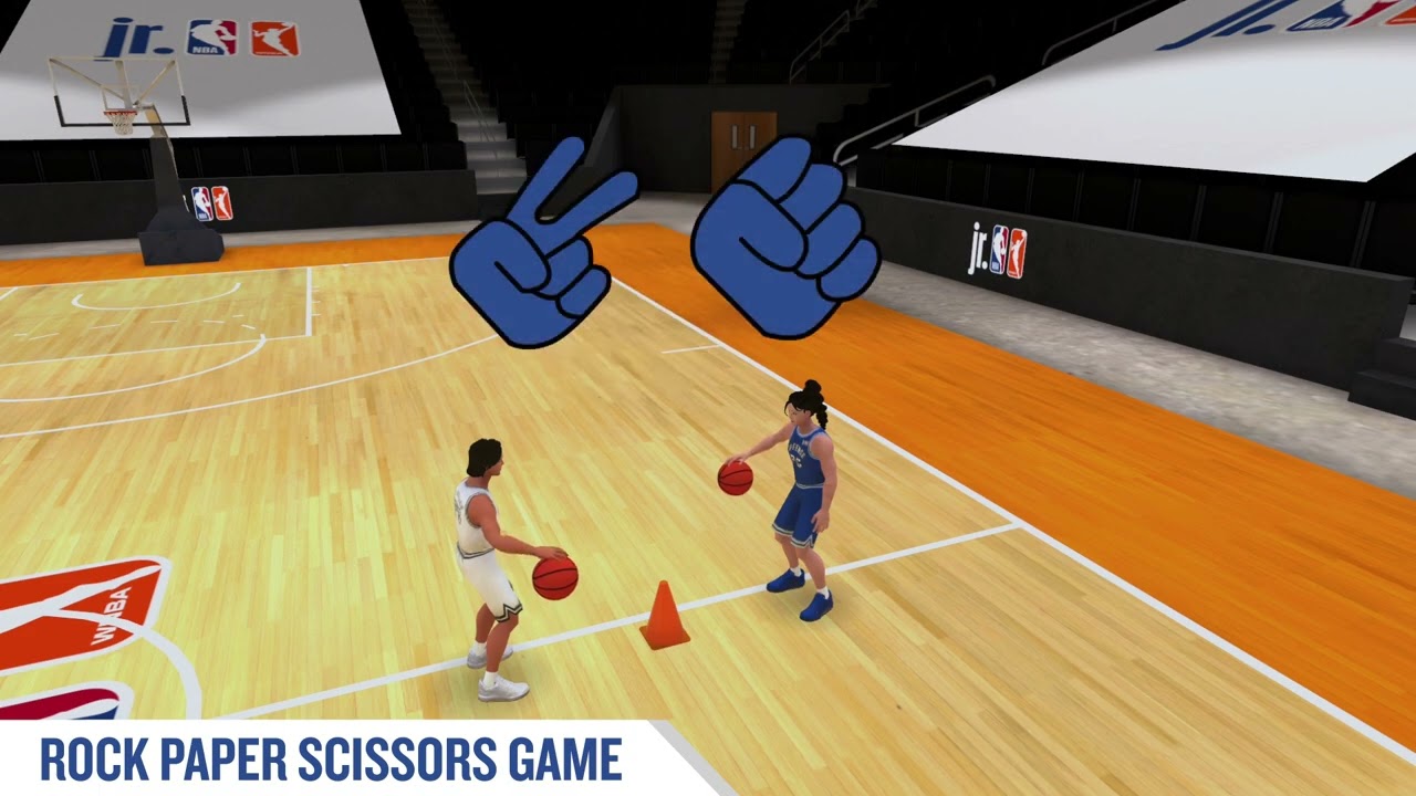 Rock Paper Scissors Game | Jr. NBA Curriculum