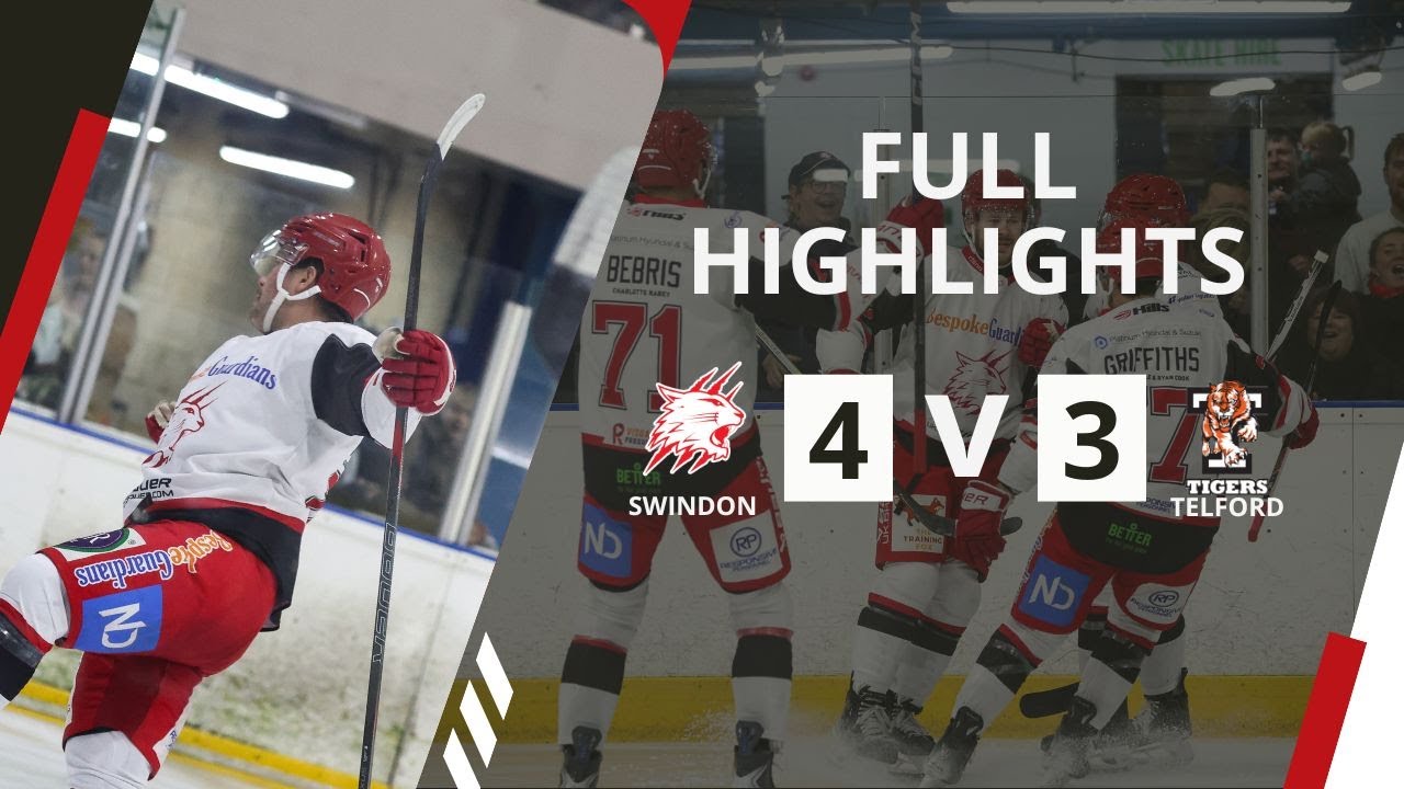 Swindon Wildcats vs Telford Tigers | Game Highlights | Saturday 8th November | 6:30pm