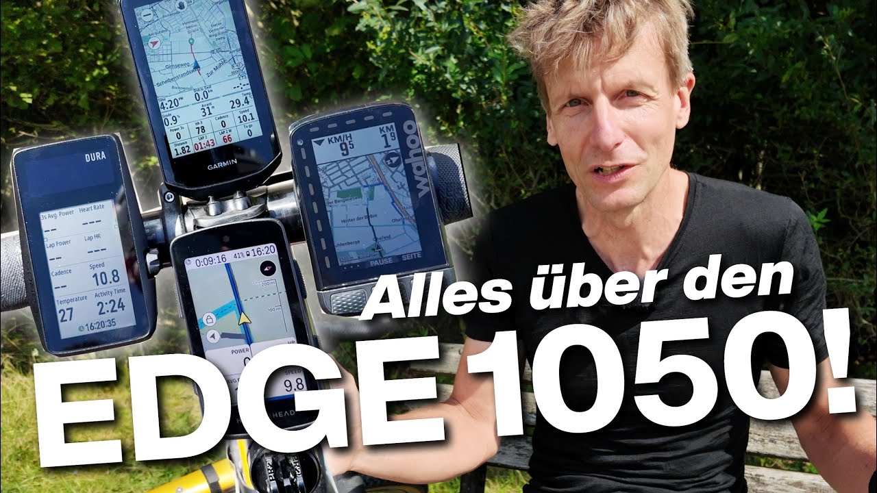 Garmin Edge 1050 Test & Tipps & vs. Hammerhead Karoo 3, Edge 1040, Wahoo Elemnt Roam, Review deutsch