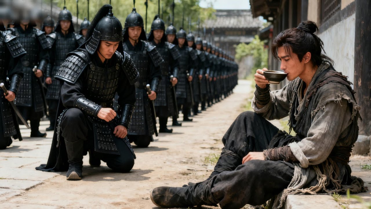 Beggar Chased by Waiter—He’s Actually Beiliang Prince, Greeted by Thousands of Cavalry!