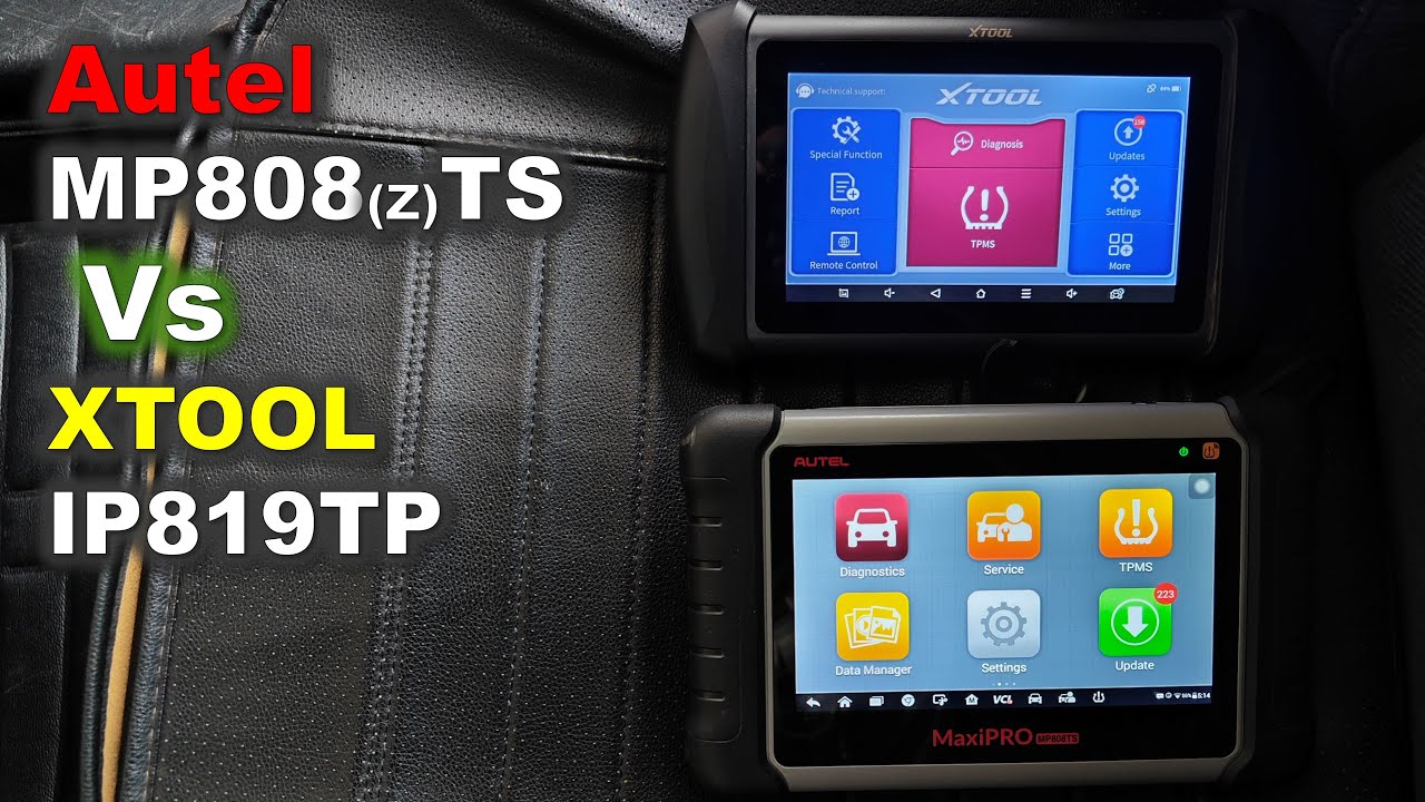 Scantool Comparison: Autel scantool vs XTOOL scanner/ MP808TS vs IP819TP Which Scanner Should I Buy?