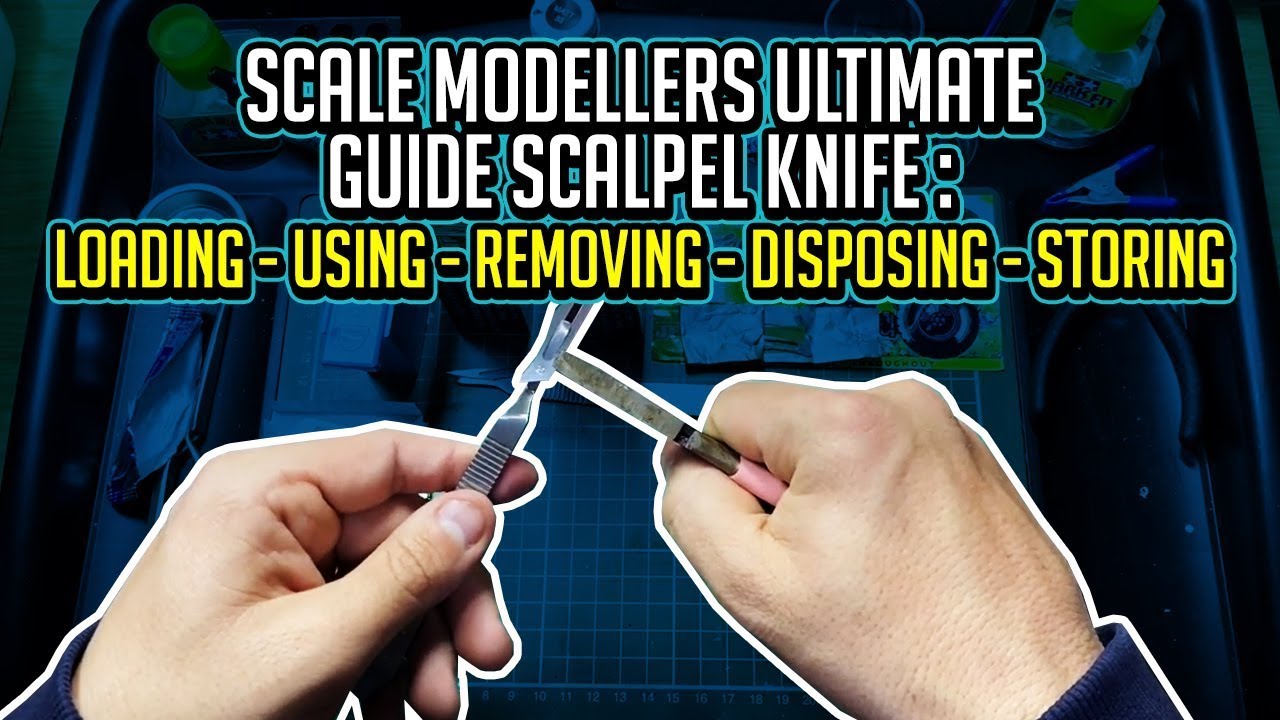 The Scalpel Knife  - Scale Modellers Guide To Model Knives - Full Video