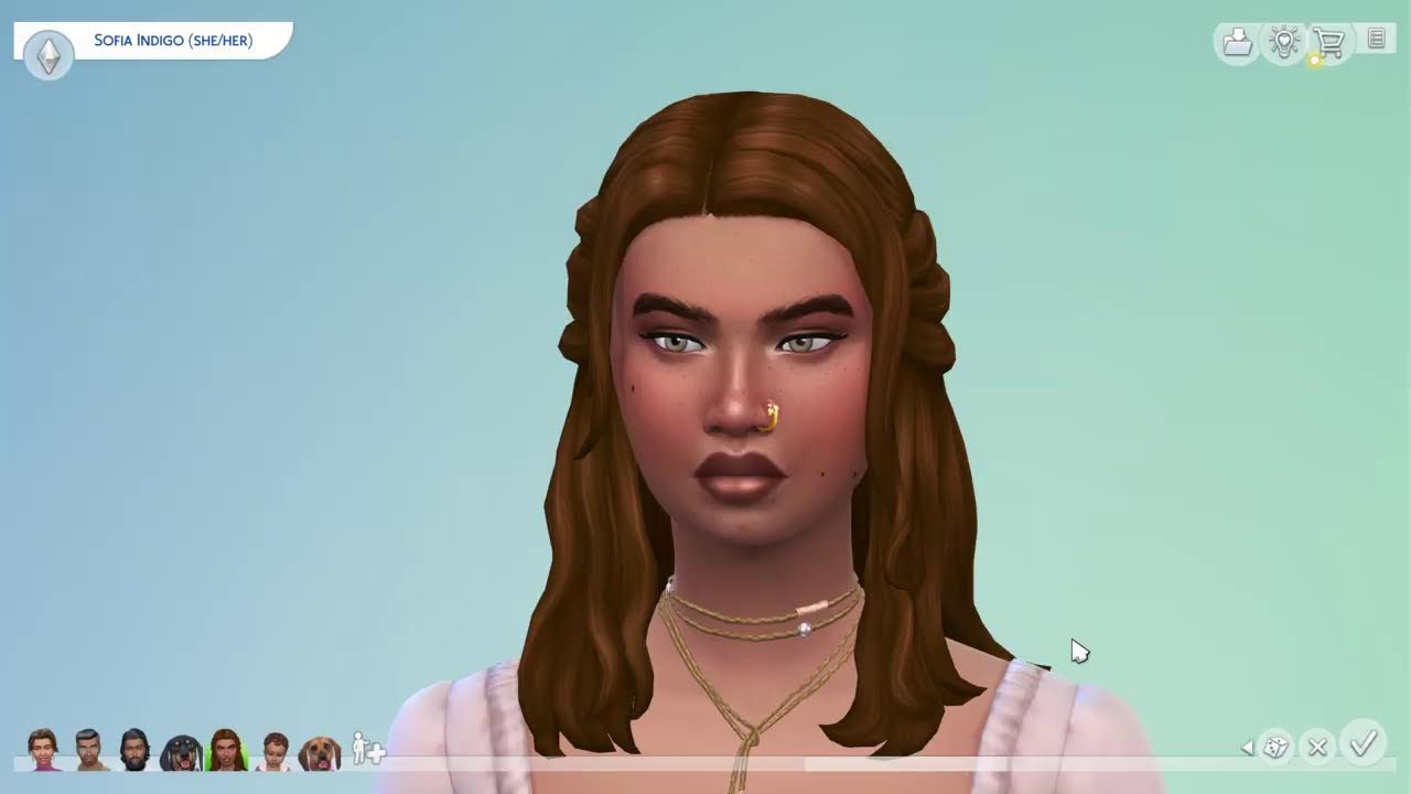 SIMS4|Creating New Household|Ramero Family Pt2|No Commentary