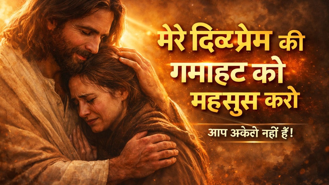 मेरे दिव्य प्रेम की गर्माहट को महसूस करो