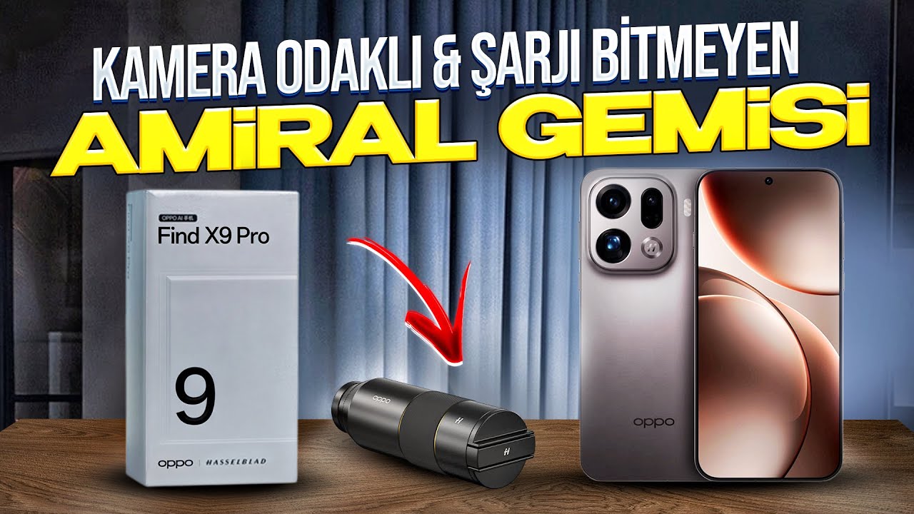 Oppo Find X9 Pro İnceleme - Bataryası ve Kamerasıyla Çok Konuşulacak