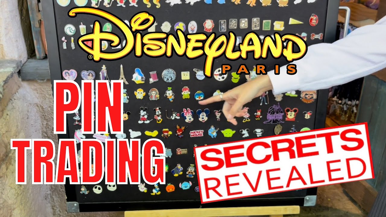 Disney Pin Trading at Disneyland Paris | You’ll NEVER Believe What Character Is The MOST DESIRED PIN