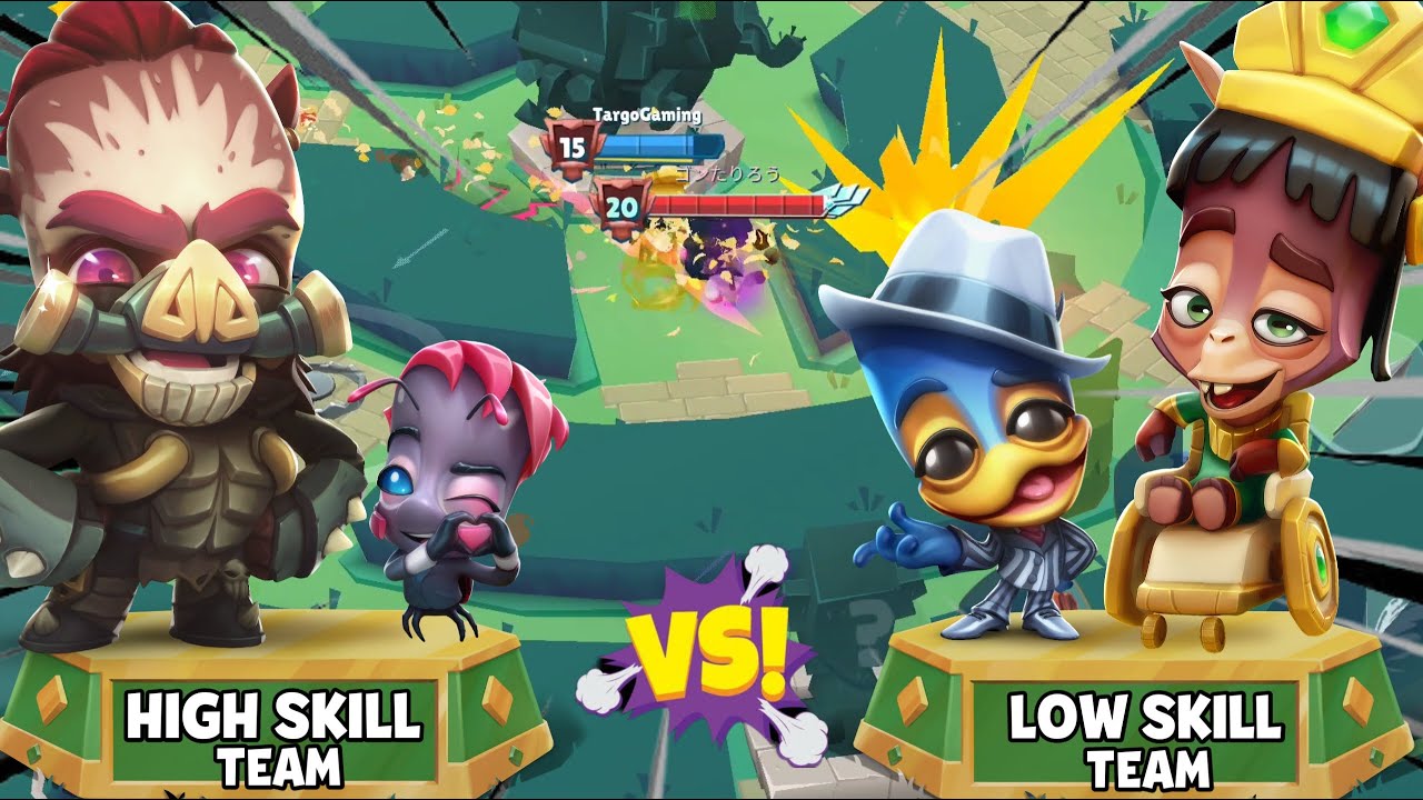 High Skill Team vs Low Skill Team | Zooba