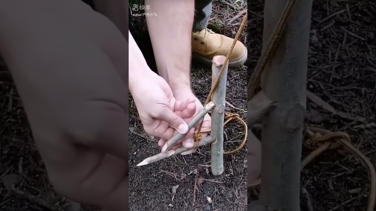 Vadkacsa csapda k&eacute;sz&iacute;t&eacute;se.