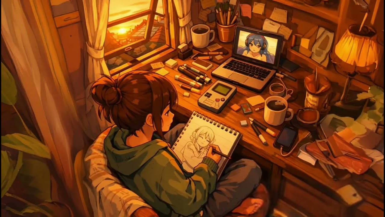 Sunset Chill ☀️ Lofi Beats 🎧 | Relax • Study • Focus • Vibe • Nap