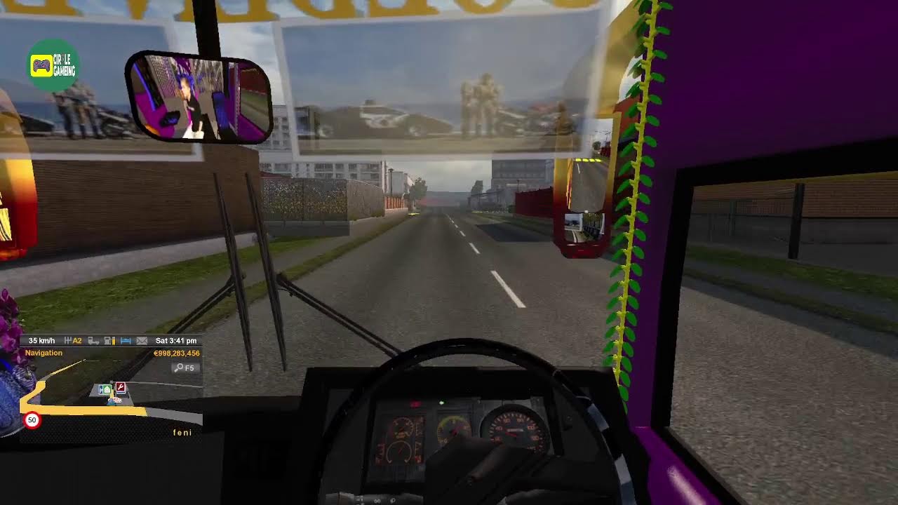 👍GOLDEN LINE Euro Truck Simulator 2 Bus Mod smooth  Bus driving👍