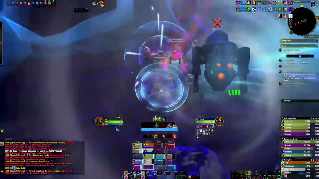 Kelderklasse vs Dimensius, the All Devouring