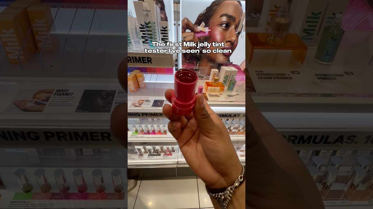 The first cleanest milk jelly tint tester! #shorts #sephora #sephorahaul #viralvideo #trending