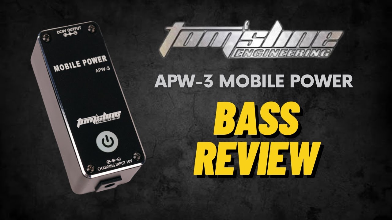 Solu&ccedil;&atilde;o para fonte de pedais - TOMSLINE - APW-3 Review (Bass) #review