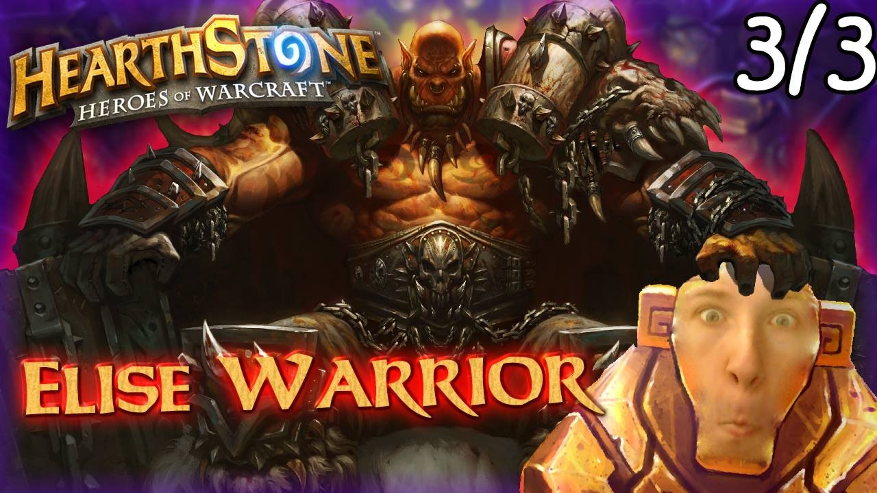 BLISKIE SPOTKANIE Z SHADOW PRIESTEM! - Hearthstone / Constructed (Elise Warrior 3/3) - #90