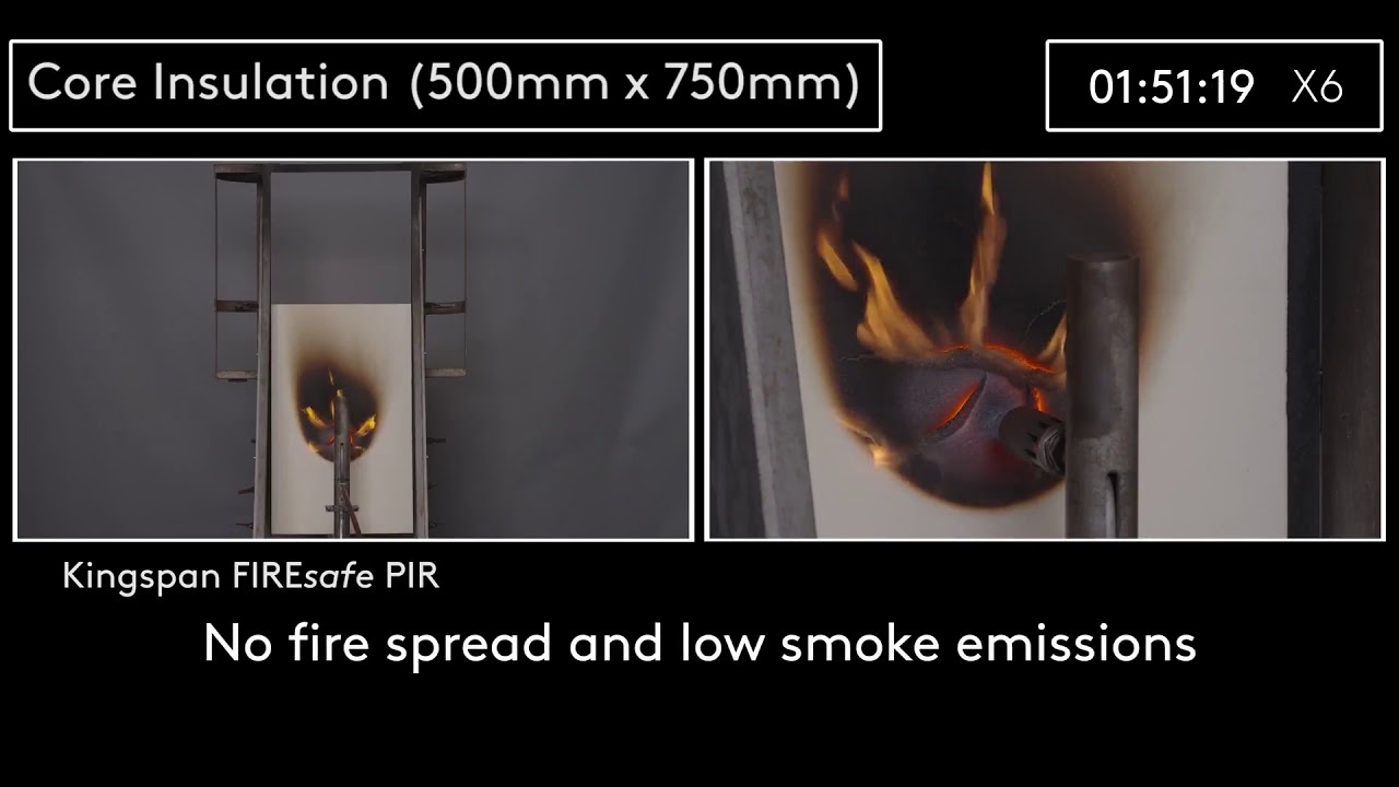 Small Scale Fire test to ISO 11925 3 standard