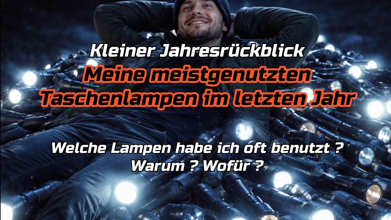 Kleiner Jahresrückblick meine Lieblings-Taschenlampen 
