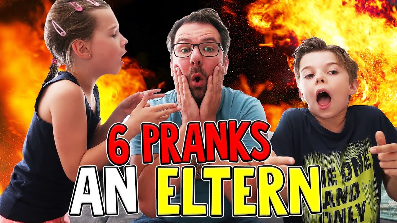 6 GEMEINE & LUSTIGE Pranks an Eltern 😂😂 Lulu & Leon - Family and Fun