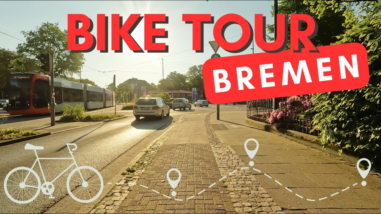 4K Bike Tour through Bremen: Discover the City from Grolland to the Technology Park!  🚴‍♂️