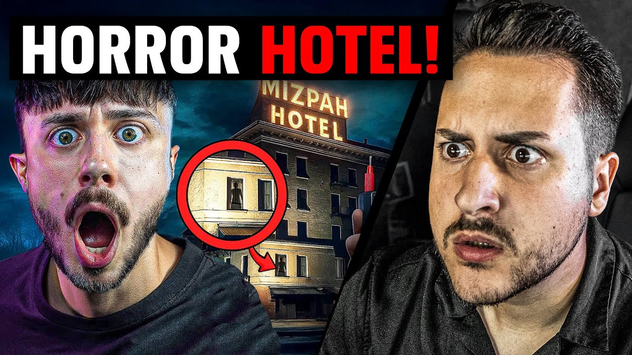 24H im GRUSELIGSTEN GEISTERHOTEL der USA!