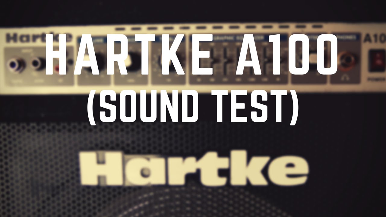 HARTKE A100 bass combo sound