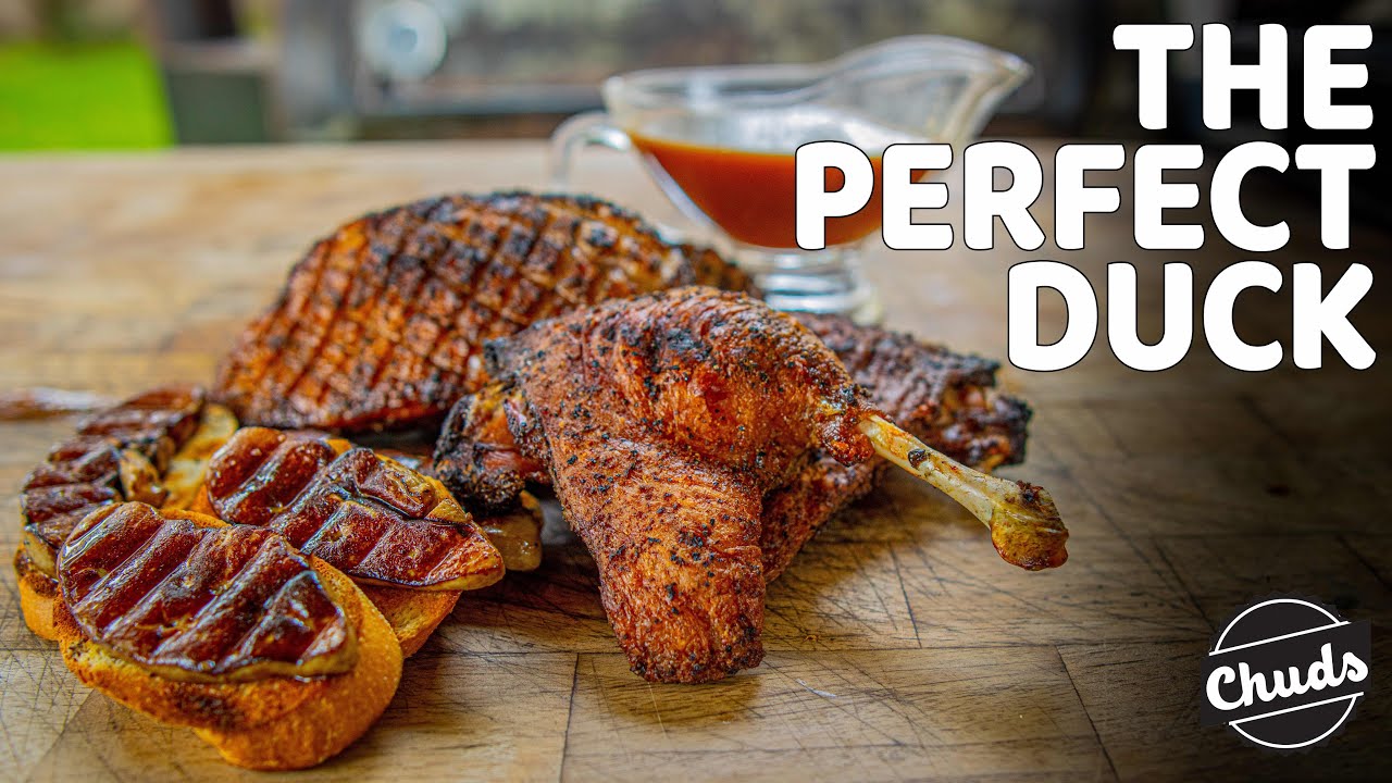 Целая утка на барбекю! | Chuds bbq