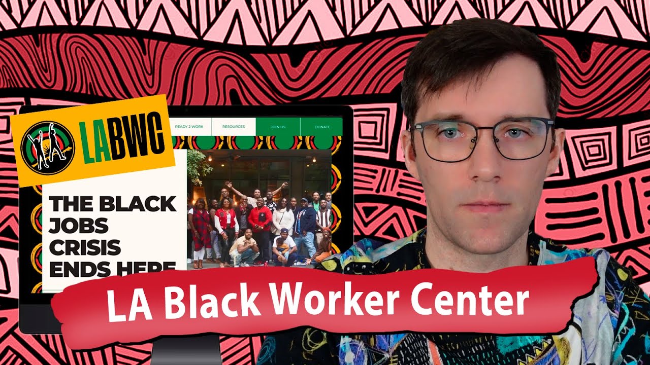 UX/UI портфолио. Los Angeles Black Worker Center. Разбор case study № 20