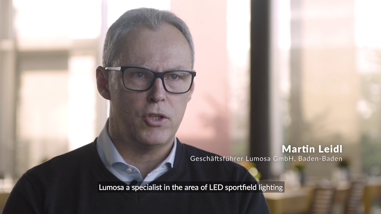 Lumosa led light for ESV München