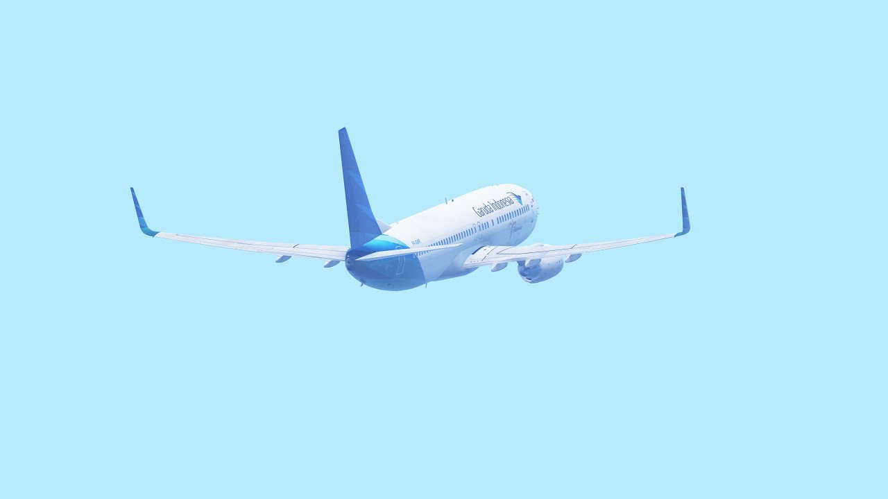 Garuda Indonesia Boeing 737-800 takeoff CGK/WIII RWY 06 (Infinite Flight)