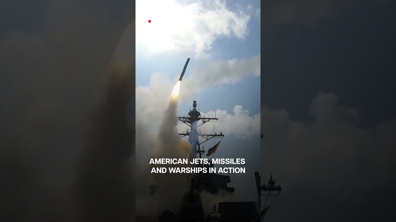 US Military Releases Visuals Of Strikes On Iran | Subscribe to Firstpost | N18G