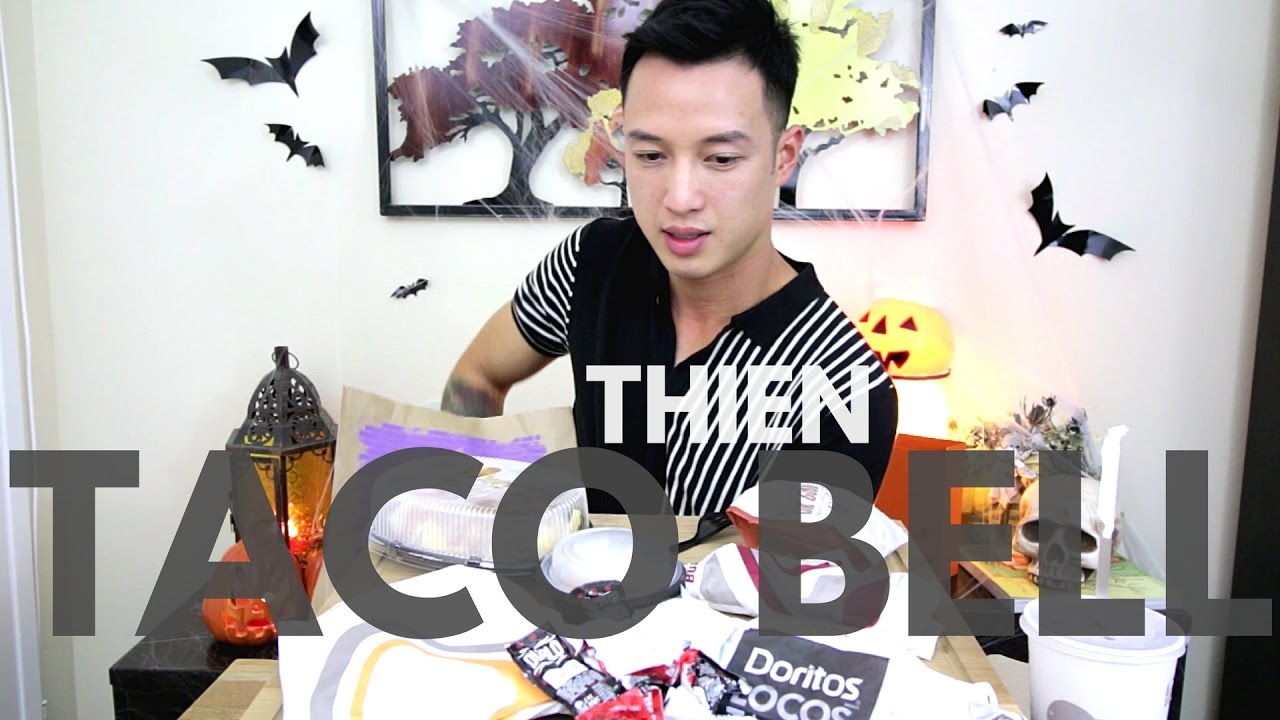 [mukbang with THIEN]: TACO BELL (Crunchwrap Supreme, Doritos Locos Tacos, and Cinnabon Delights)