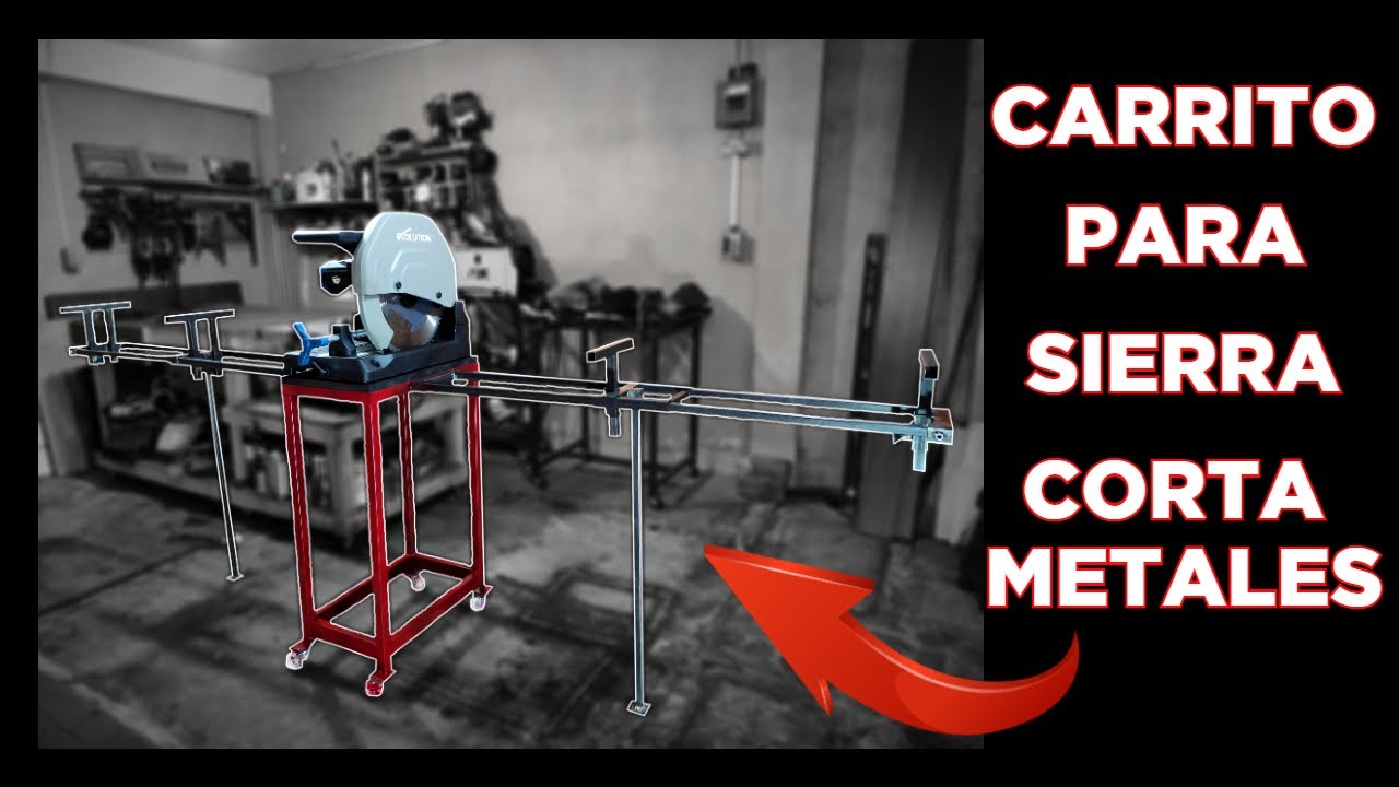 stand / CARRITO PARA SIERRA CORTADORA DE METALES (planos descargables)