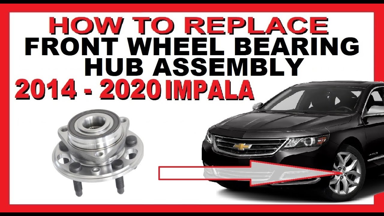 Как заменить подшипник ступицы переднего колеса || Chevrolet Impala 2014–2020 гг. || Показаны мом...