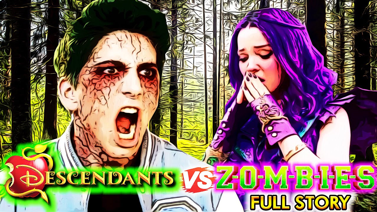 DESCENDANTS vs ZOMBIES  [Full Story] 🍎 The Ultimate DISNEY CHANNEL CROSSOVER Is Here! 🧟