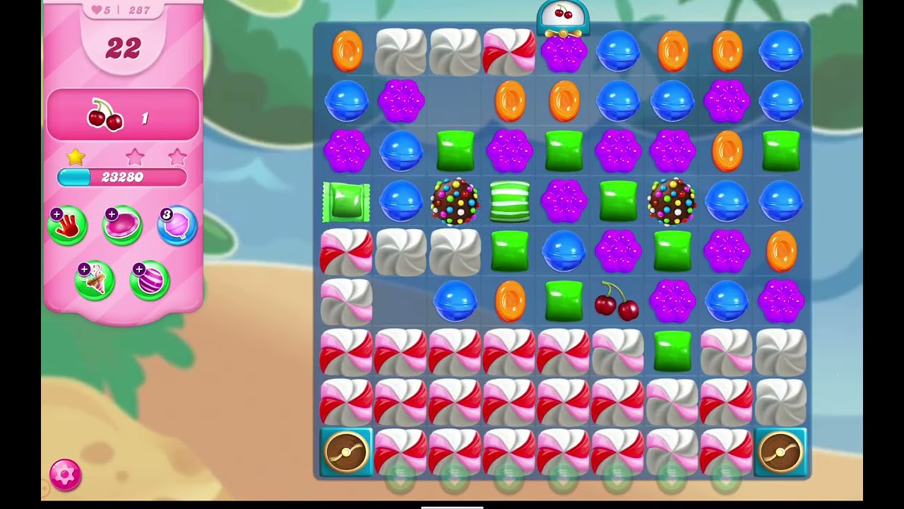 Candy Crush Saga Levels 285 to 289