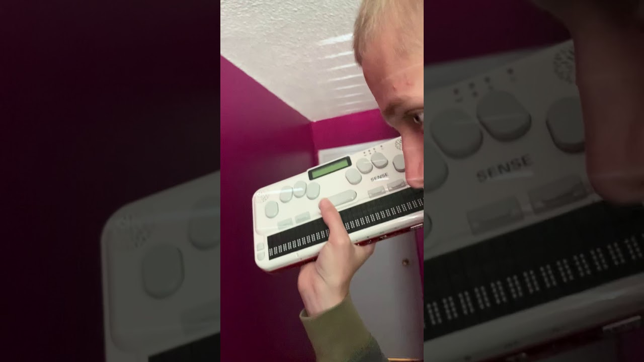 Braille Sense u2 unboxing