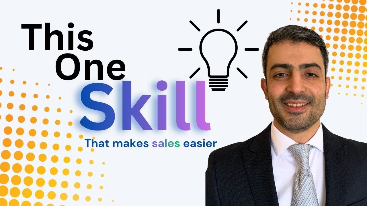 One Sales Skill that makes all the DIFFERENCE!!