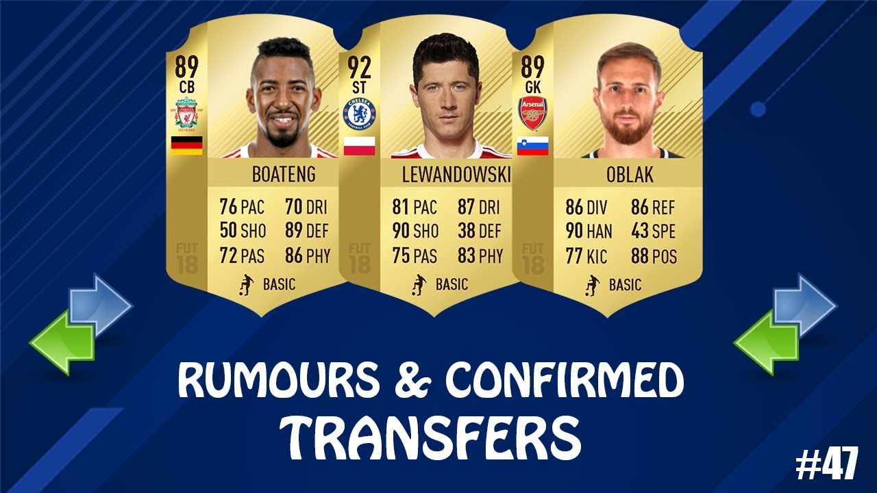 FIFA 19 | SUMMER 2018 CONFIRMED TRANSFERS & RUMOURS #47 | w/ Lewandowski, Boateng & Oblak