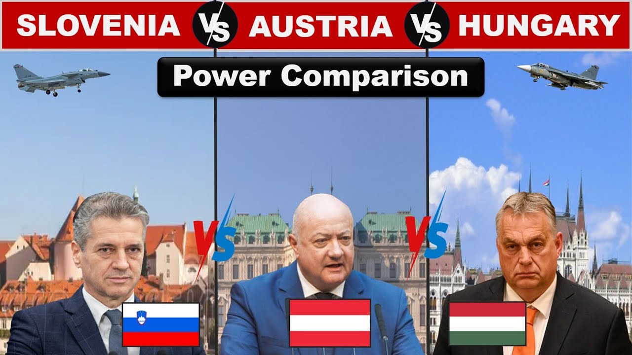 Slovenia vs Austria vs Hungary Military Power Comparison 2025