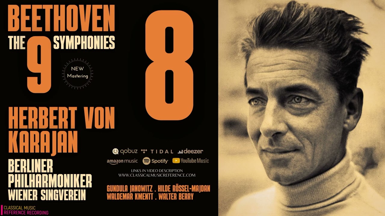 Beethoven - Symphony No. 8 / Remastered (ref.rec.: Herbert von Karajan, Berliner Philharmoniker)