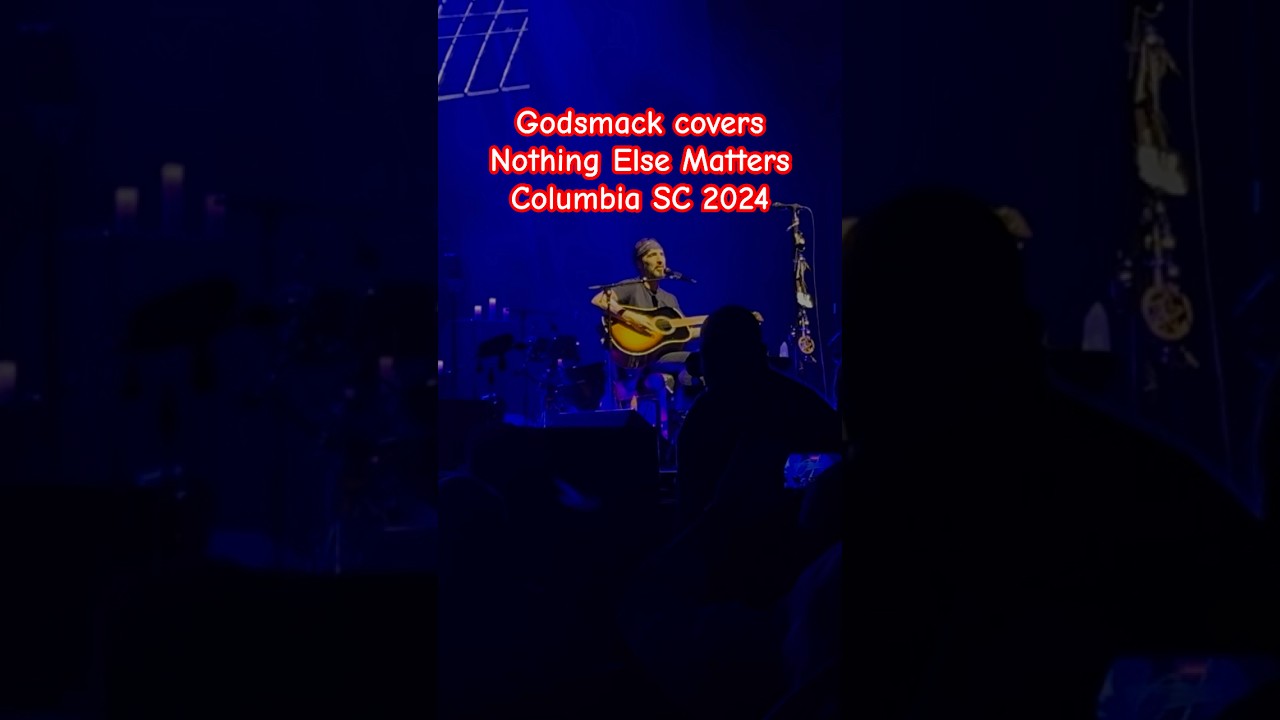 Godsmack covers nothing else matters Columbia SC 2024 #godsmack