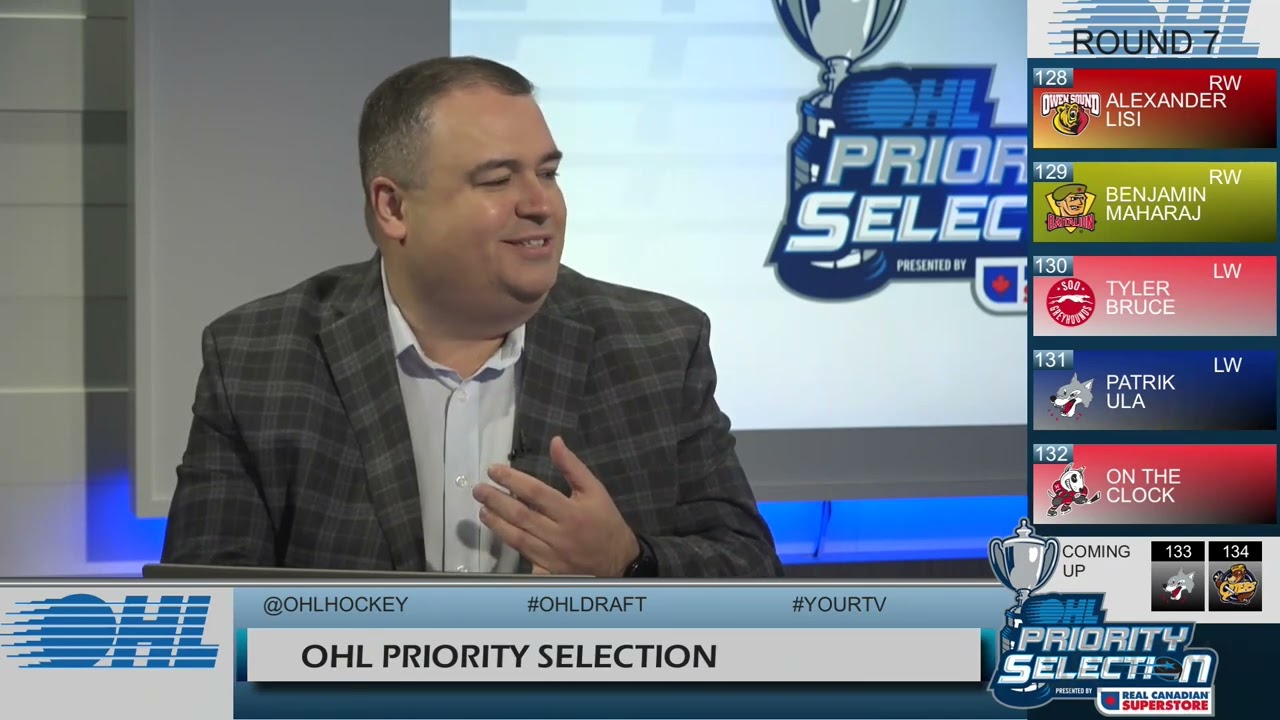 FULL INTERVIEW: Brock Otten at the 2025 OHL Priority Selection